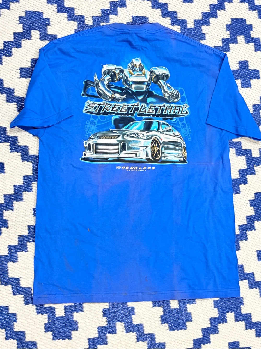 Vintage Street Lethal Nissan Skyline Car Racing T shirt 2001 Fast n Furious XL